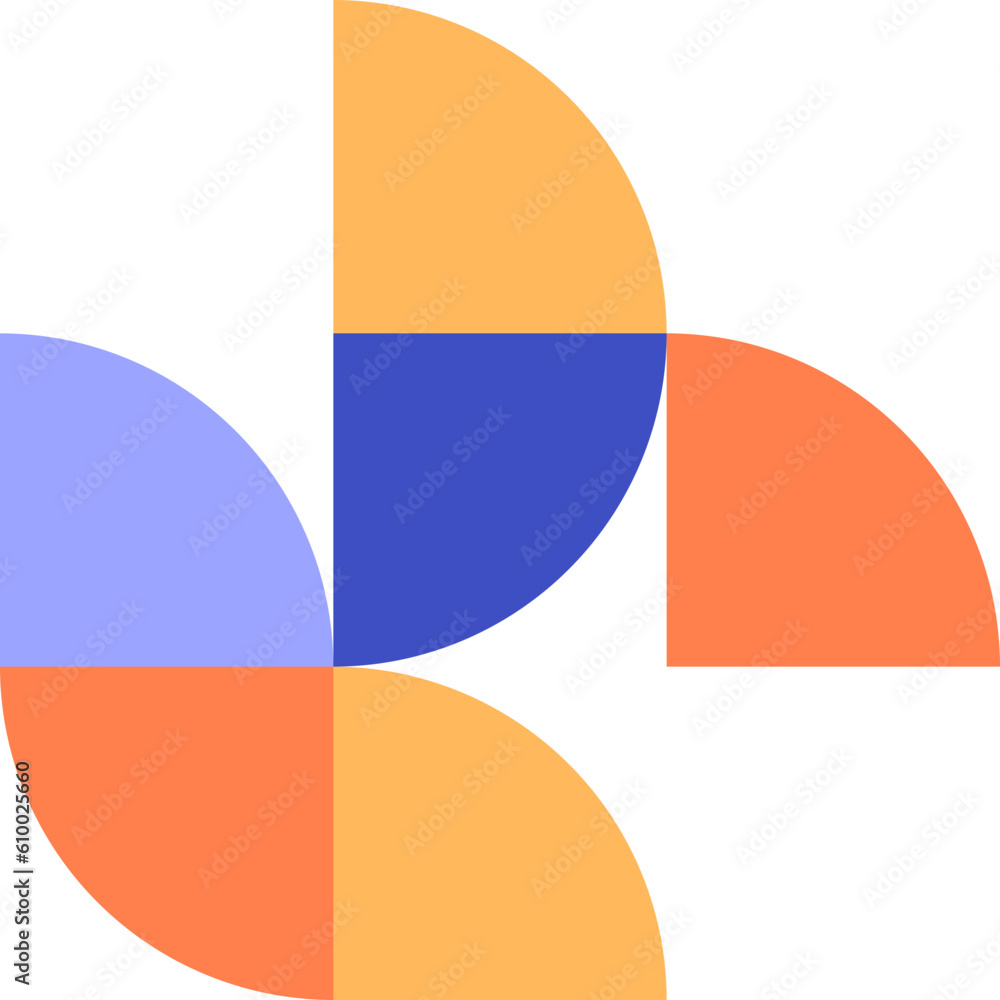 Abstract geometric element. Bauhaus elements for poster design, template design, or cover design. Abstract geometric element. Bauhaus elements for poster design, template design, or cover design.