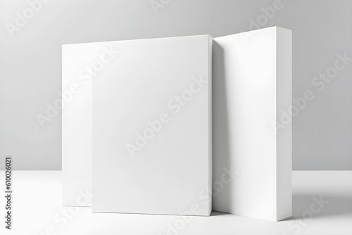 Mockup blank white template on light background. Ideas for your design © Надежда Сенько