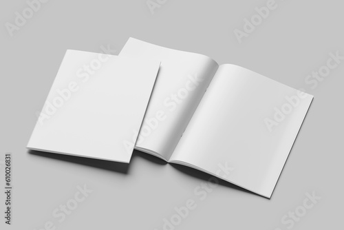 A4 Brochure Magazine Mockup