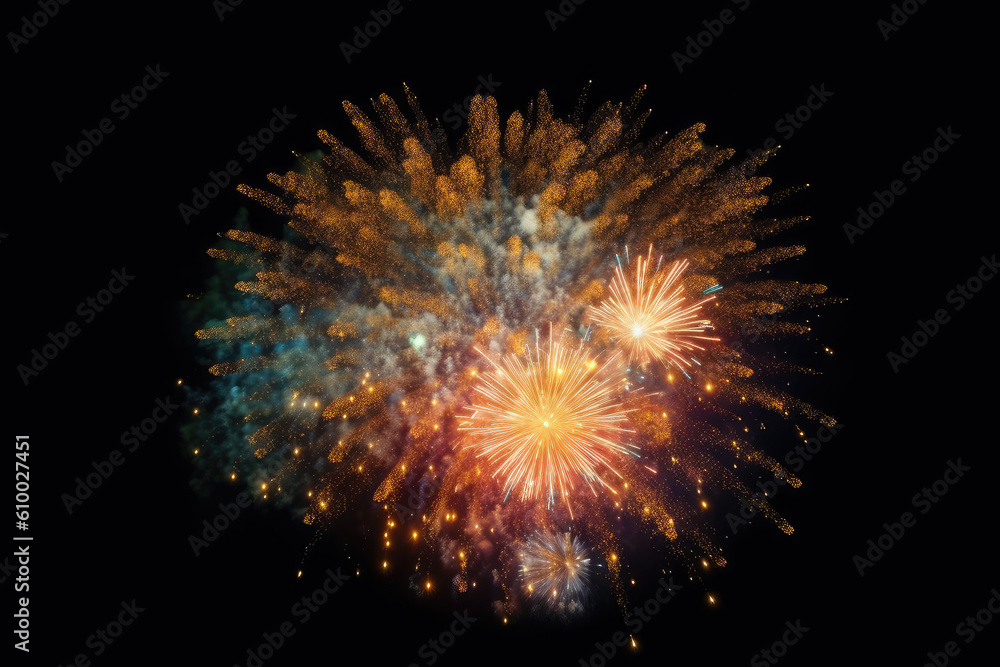 Fireworks in the Night Sky Fireworks in the Night Sky