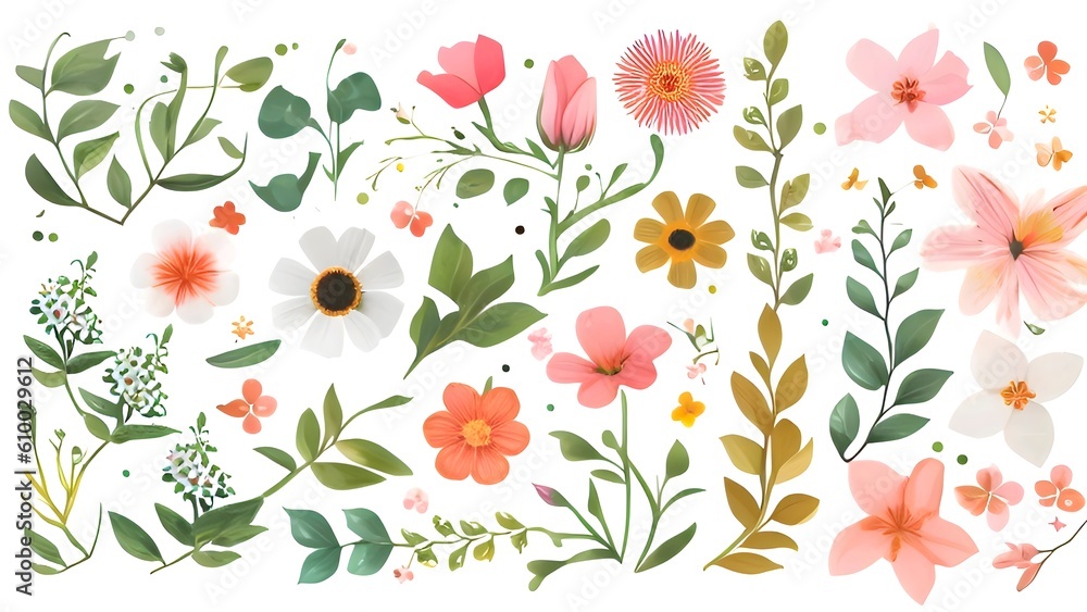 custom made wallpaper toronto digitalillustration seamless flowers background Vector of a seamless floral pattern for Wedding, anniversary, birthday and party. Design for banner, poster, card