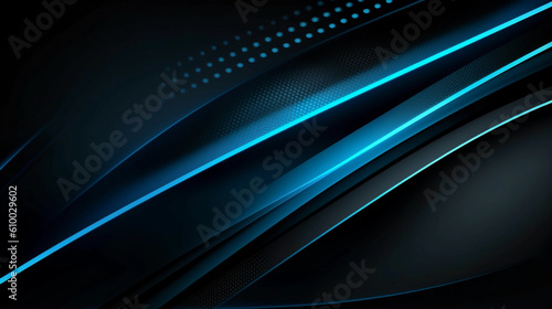 abstract dark blue metalic background with lines 