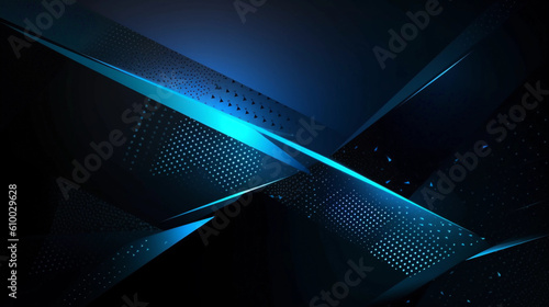 abstract dark blue metalic background with lines 