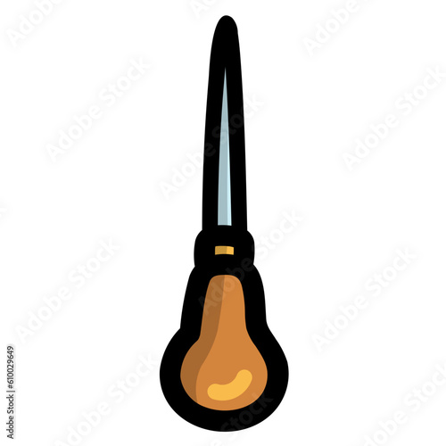 awl filled outline icon style