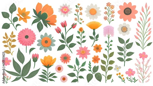 illustration seamless flowers background Vector of a seamless floral pattern  for Wedding, anniversary, birthday and party. Design for banner, poster, card © Shitiksh
