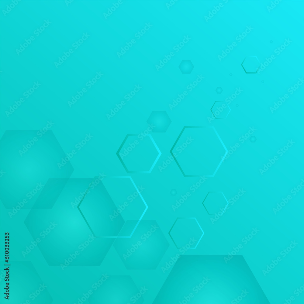 Abstract background with hexagons. Vector illustration for your design. Green color. Abstract background with hexagons. Vector illustration for your design. Green color.