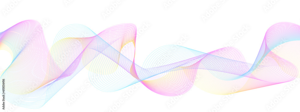 Abstract colorful glowing wave lines background. Blending gradient colors. Digital frequency track equalizer. Abstract frequency sound wave lines and technology curve lines background. Abstract colorful glowing wave lines background. Blending gradient colors. Digital frequency track equalizer. Abstract frequency sound wave lines and technology curve lines background.
