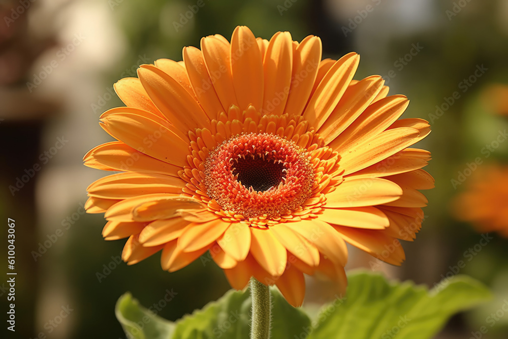 Gerbera Daisy created with Generative AI technology Gerbera Daisy created with Generative AI technology