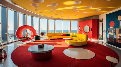 Slika na platnu interior of a lavish home