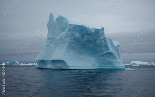 iceberg created with Generative AI technology