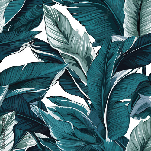 Seamless Colorful Tropical Leaves Pattern.

Seamless pattern of Tropical Leaves in colorful style. Add color to your digital project with our pattern!
 photo