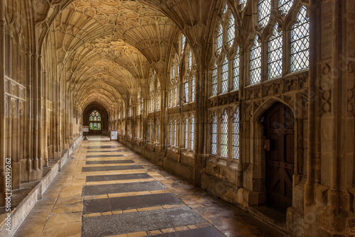 Fotografie Gloucester Cathedral Cloisters, Gloucester, England