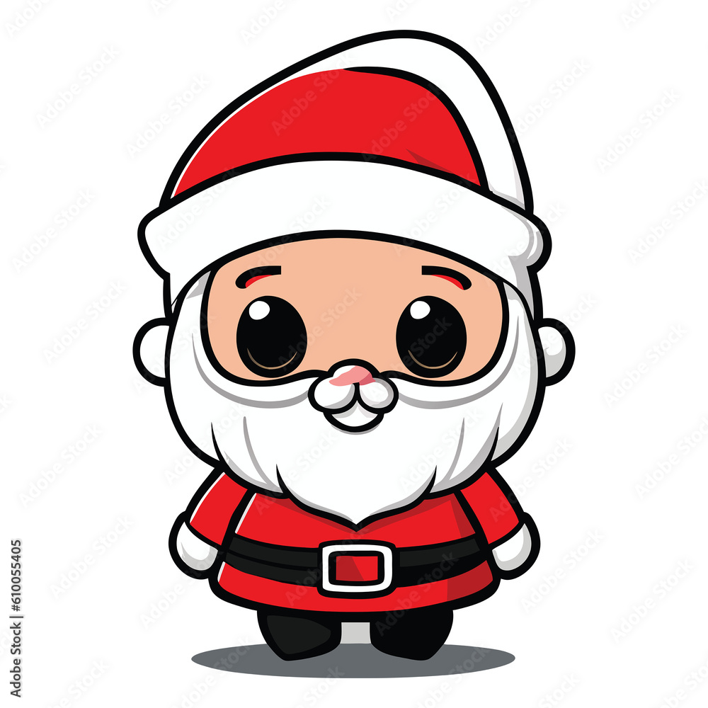 Cute Santa Claus cartoon character Cute Santa Claus cartoon character