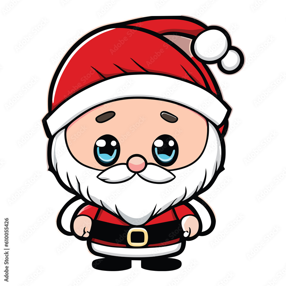 Cute Santa Claus cartoon character Cute Santa Claus cartoon character