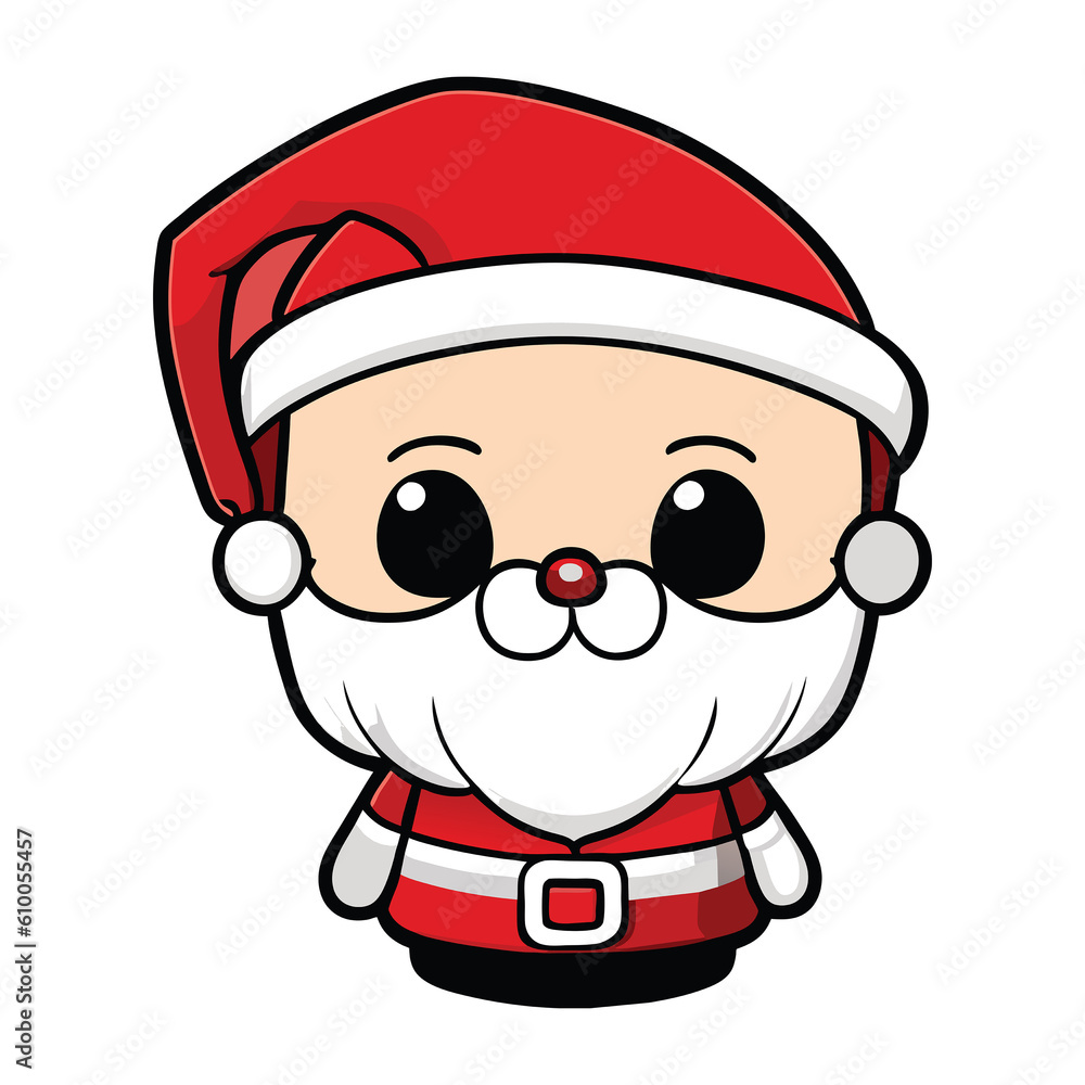 Cute Santa Claus cartoon character Cute Santa Claus cartoon character