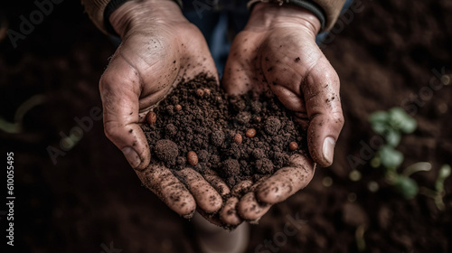 soil in hand