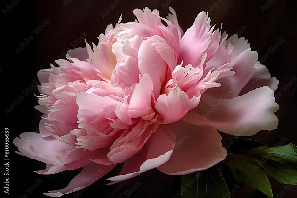 Peony created with Generative AI technology Peony created with Generative AI technology
