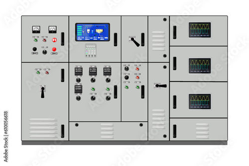 Control Panel. Production control panel and control of computer devices. Touchpad. 