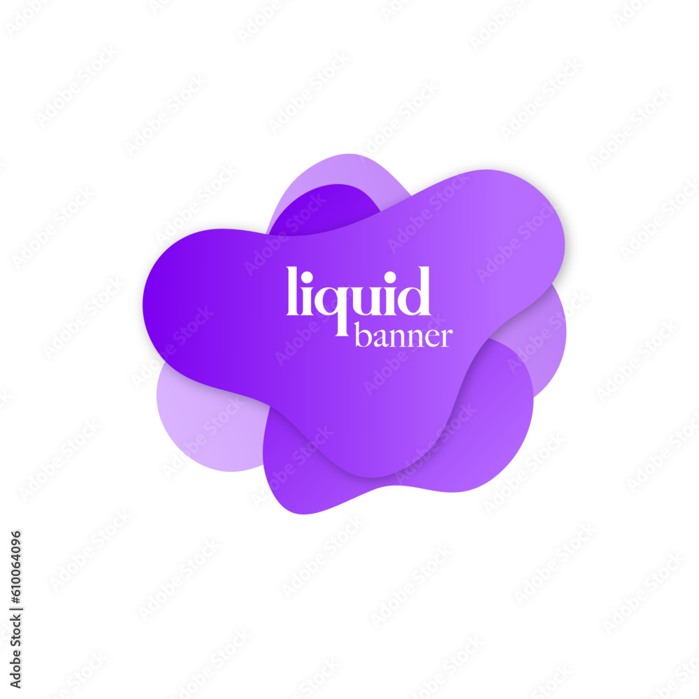 Abstract vector banners. Geometric liquid forms. Abstract vector banners. Geometric liquid forms.
