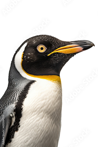close up of a penguin isolated on a transparent background © Perfect PNG