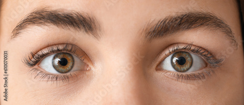 Woman with beautiful eyes, ...