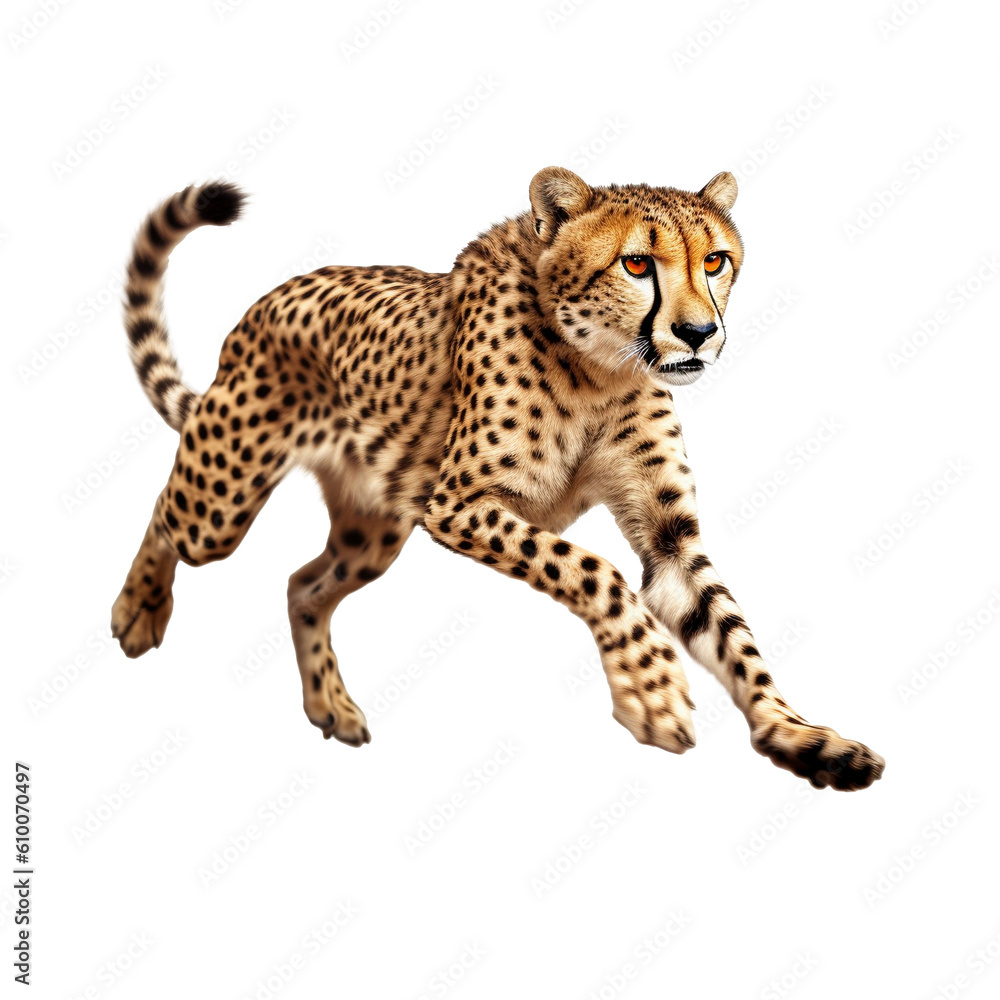 Cheetah transparent background Cheetah transparent background