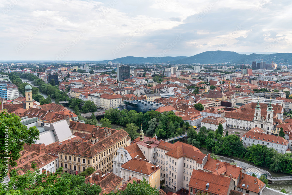 Obraz premium Graz, Austria cityscape