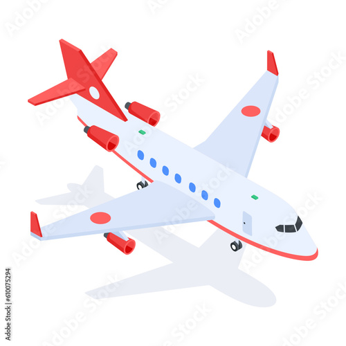 Modern Set of Travel Isometric Icons

