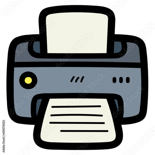 Wallpaper Mural printer filled outline icon style Torontodigital.ca