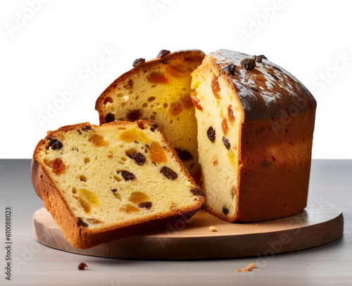 Panettone, typical Christmas bread