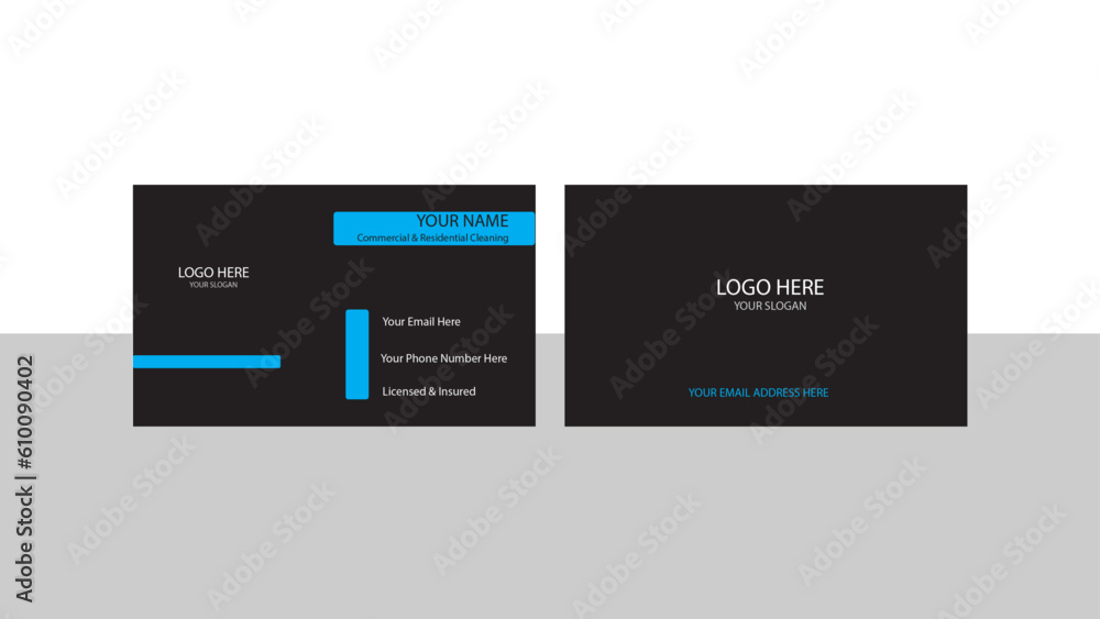 Minimal business card. Minimal business card.