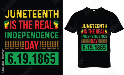 Happy Juneteenth day, Black History Month 19-06-1865. T-Shirt Vector Design Template,Jjuneteenth is the real independence day 6.19.1865
