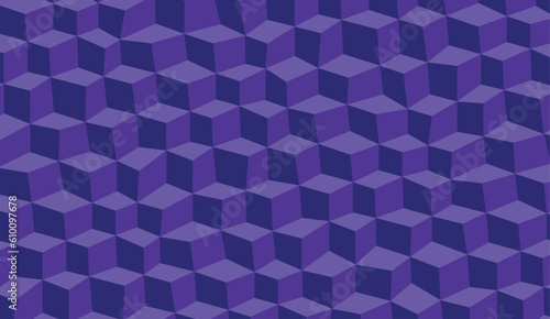 A playful isometric construction bricks and block pattern vector texture