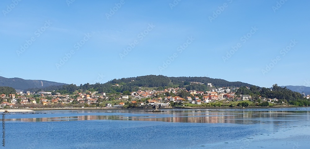 Panorámica de Poio, Galicia
