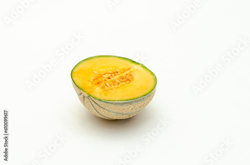 Sliced Cantaloupe Melon