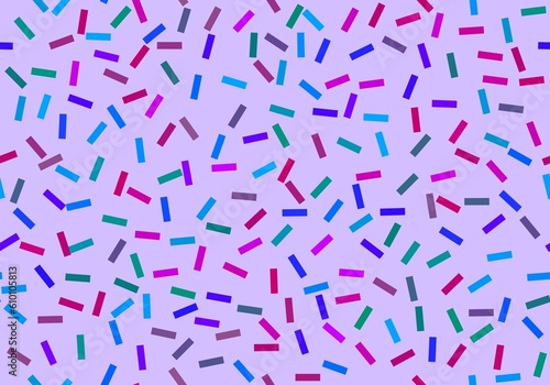 Birthday sugar sprinkles seamless festive candy pattern for wrapping paper and fabrics and linens and kids