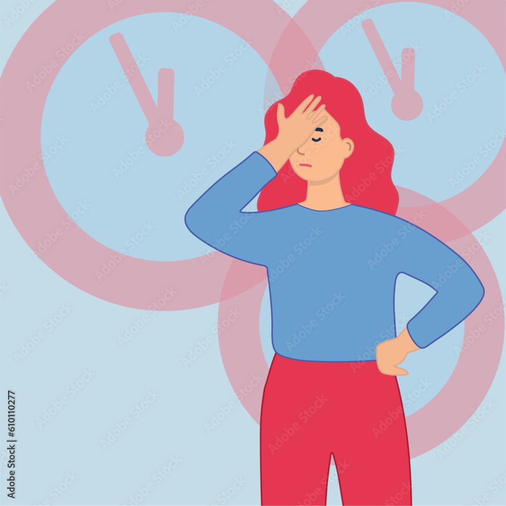 Clock with wings flying into sky and businesswoman. Lost and lack of time of tiny woman flat vector illustration. Clock with wings flying into sky and businesswoman. Lost and lack of time of tiny woman flat vector illustration.