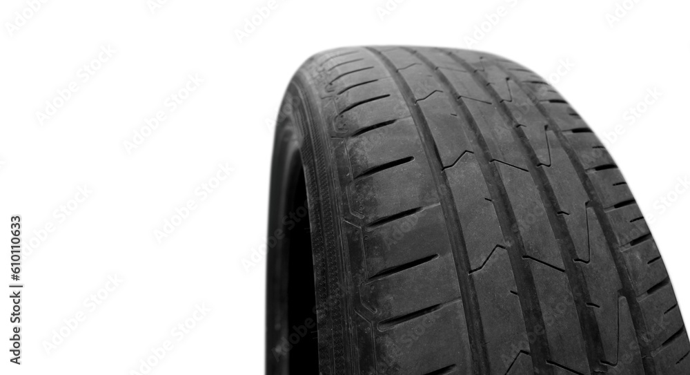 Isolated modern and secure design of a tire Isolated modern and secure design of a tire