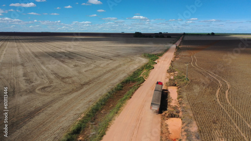 Quadro em tela Logística no agronegócio