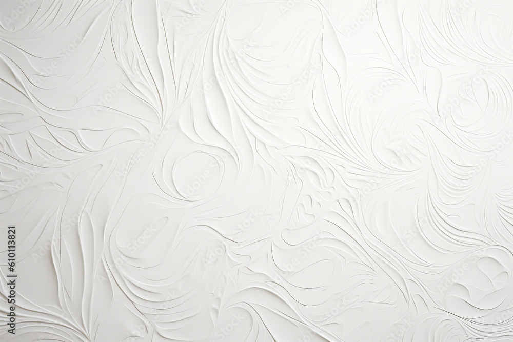 White Textured Paper with a Delicate and Subtle Pattern, generative ai