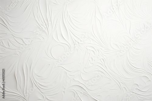 White Textured Paper with a Delicate and Subtle Pattern, generative ai
