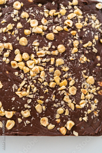 Chocolate hazelnut fudge