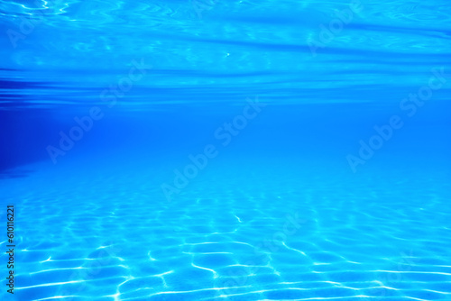 Underwater Empty Swimming Pool Background © allexxandarx