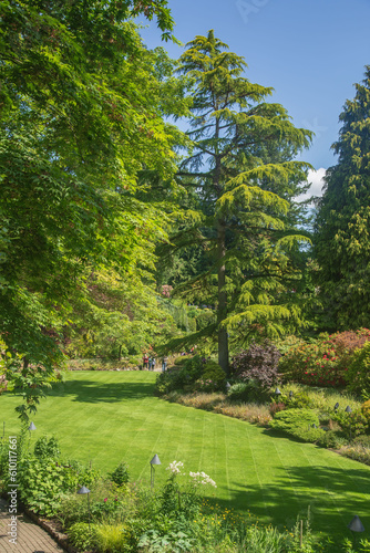 Scenic Butchart Gardens - Brentwood Bay - British Columbia