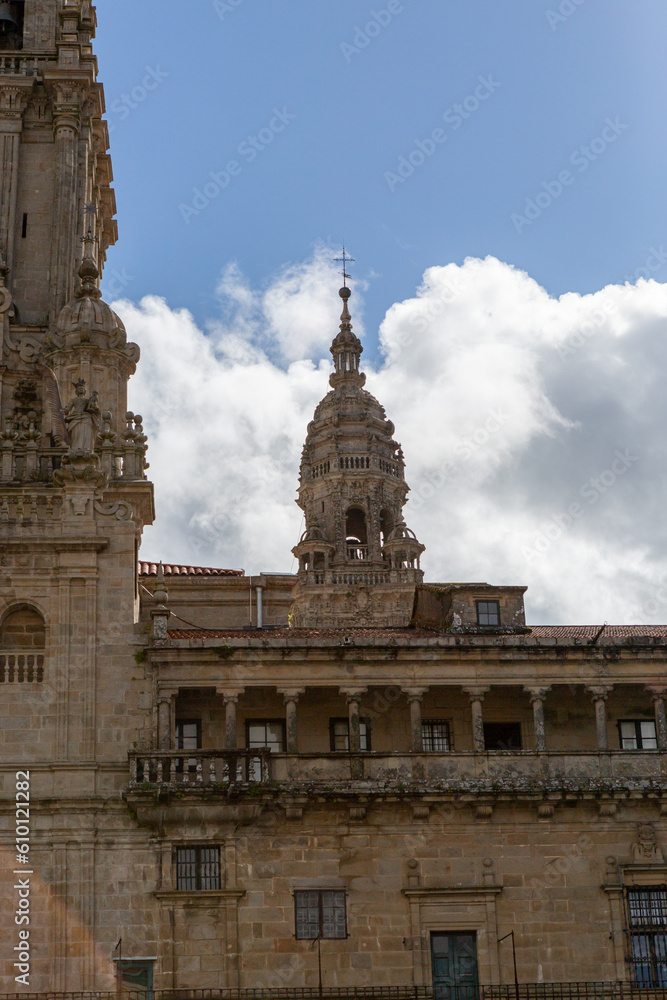 The Cathedral from Santiago de Compostela - Galicia, Spain - details 