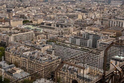 Parisian Landscapes From the Top of the Eiffel Tower