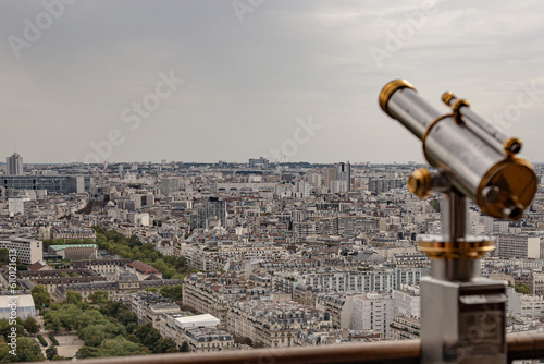 Parisian Landscapes From the Top of the Eiffel Tower