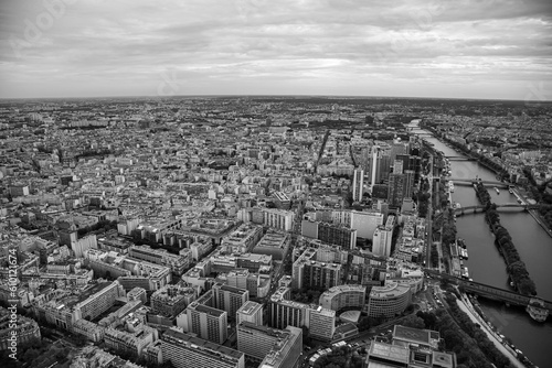 Parisian Landscapes From the Top of the Eiffel Tower