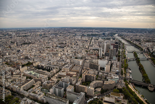 Parisian Landscapes From the Top of the Eiffel Tower