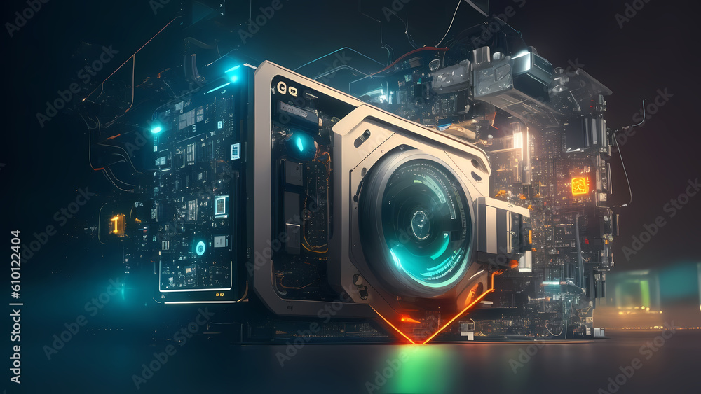 Future Technology and AI Brilliance | Generated AI Future Technology and AI Brilliance | Generated AI